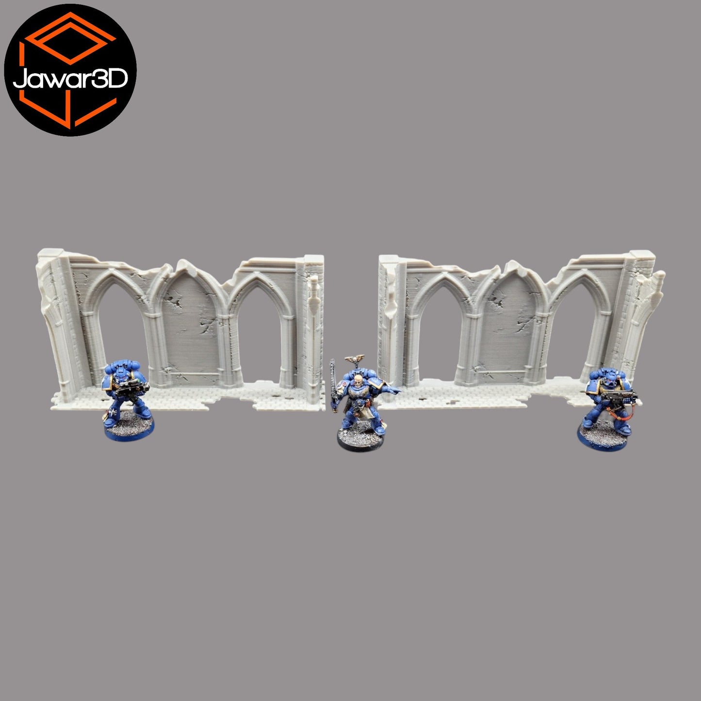 Gothic Ruins #2 - 28mm Wargaming Scatter Terrain Scenery Tabletop Miniature