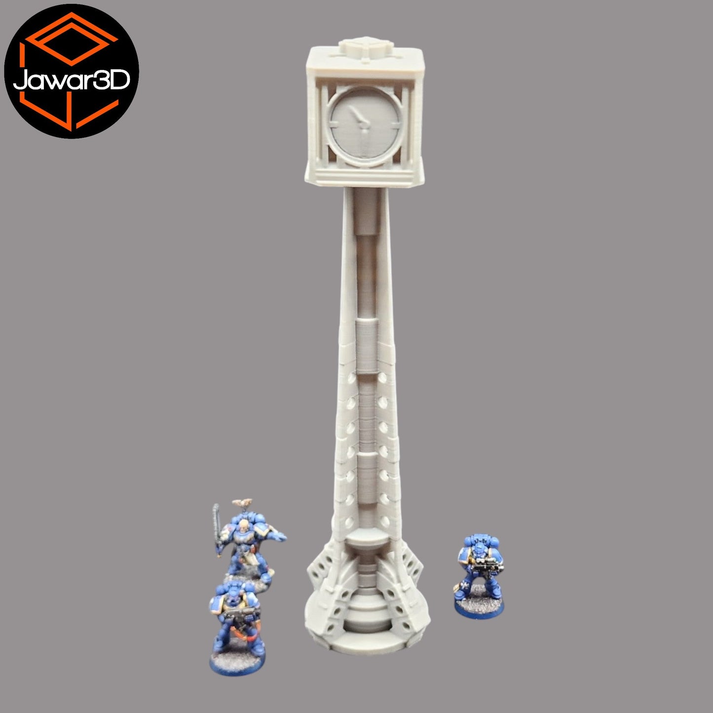 Clock Tower - 28mm Wargaming Scatter Terrain Scenery Tabletop Miniature