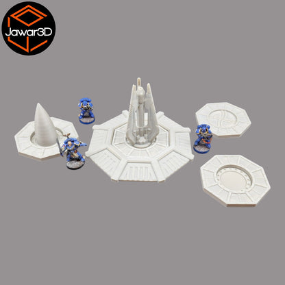 Rocket Hatch - 28mm Wargaming Scatter Terrain Scenery Tabletop Miniature