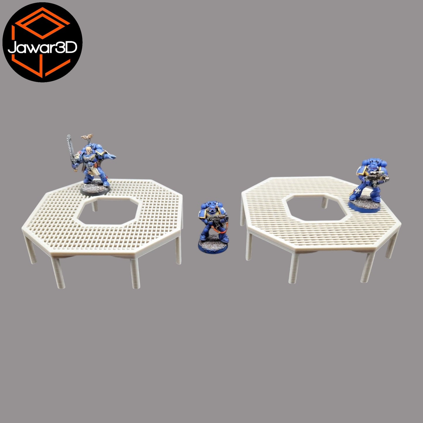 Footbridge Centre x2 - 28mm Wargaming Scatter Terrain Scenery Tabletop Miniature