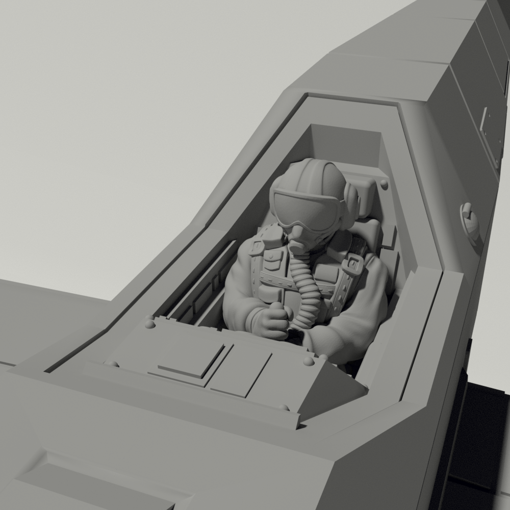 Grim BF-109 Fighter Plane