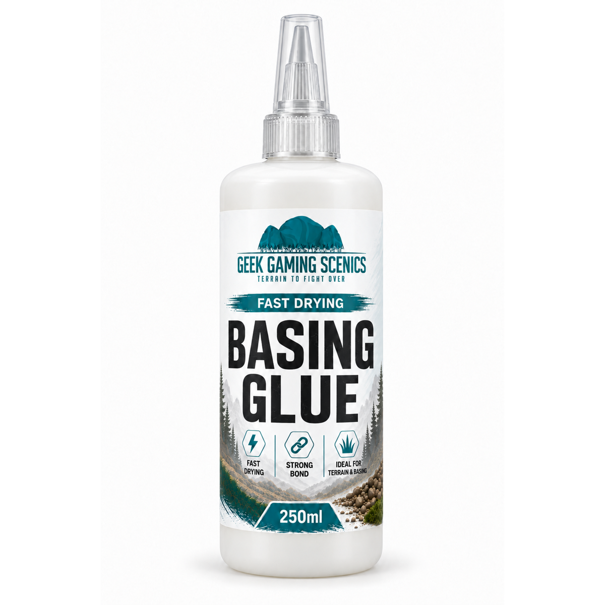 Basing Essentials Bundle | Glue & Scenic Spray | Geek Gaming Scenics - Adhesives - Geek Gaming Scenics - Geek Gaming Scenics