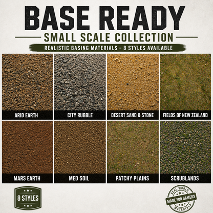 Base Ready Small Scale Collection | Geek Gaming Scenics - Base Ready - Geek Gaming Scenics - Geek Gaming Scenics