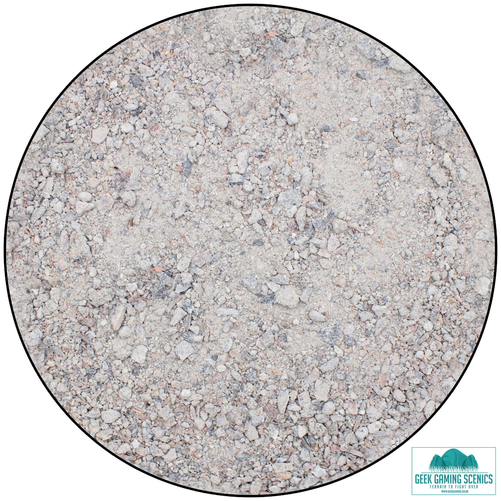 Base Ready Coarse Rubble - Geek Gaming Scenics