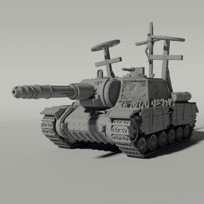 Grim ISU-152 Heavy Tank Destroyer