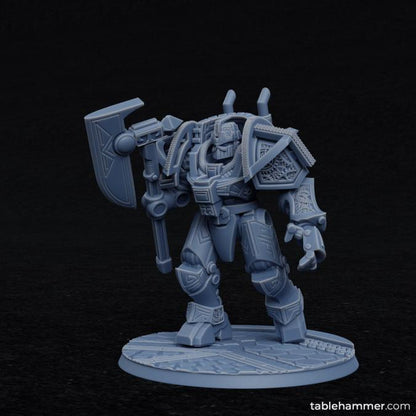 Clockwork Ancient - Space Dwarf golem mech