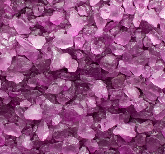 Weird Crystals Large - Aubergine