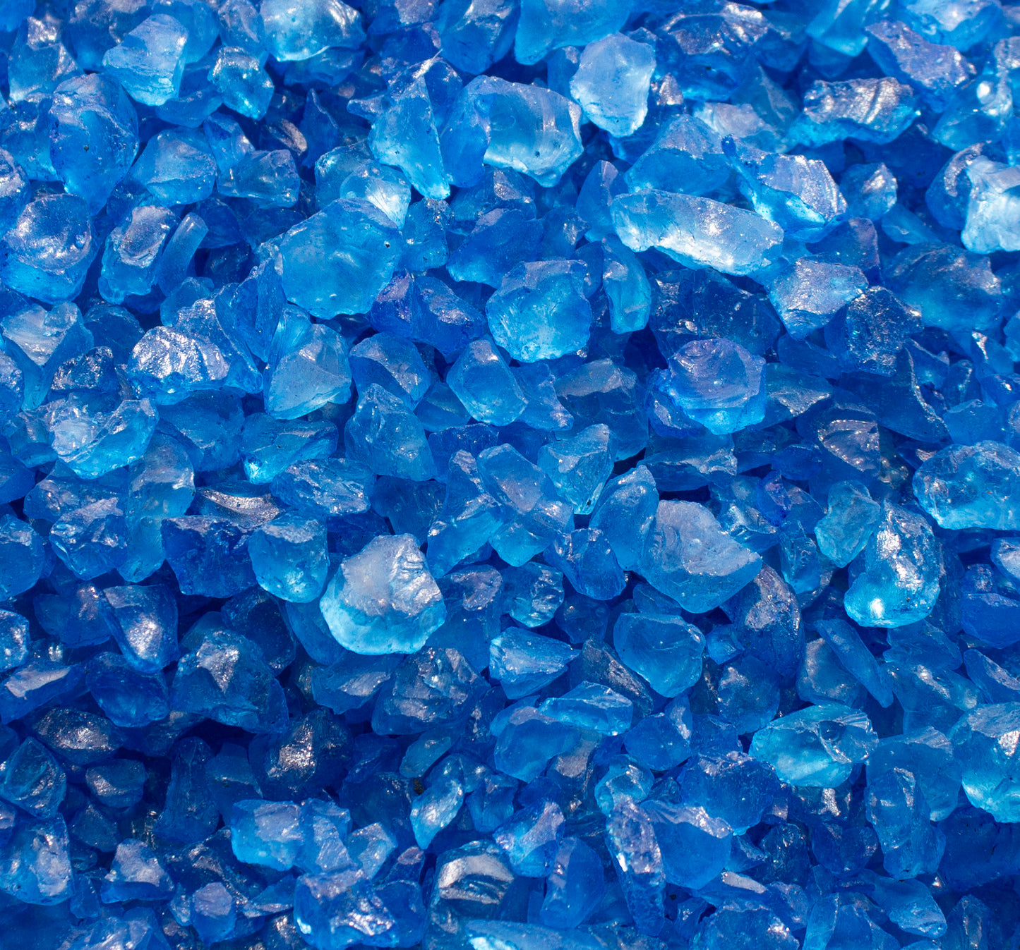 Weird Crystals Large - Blue