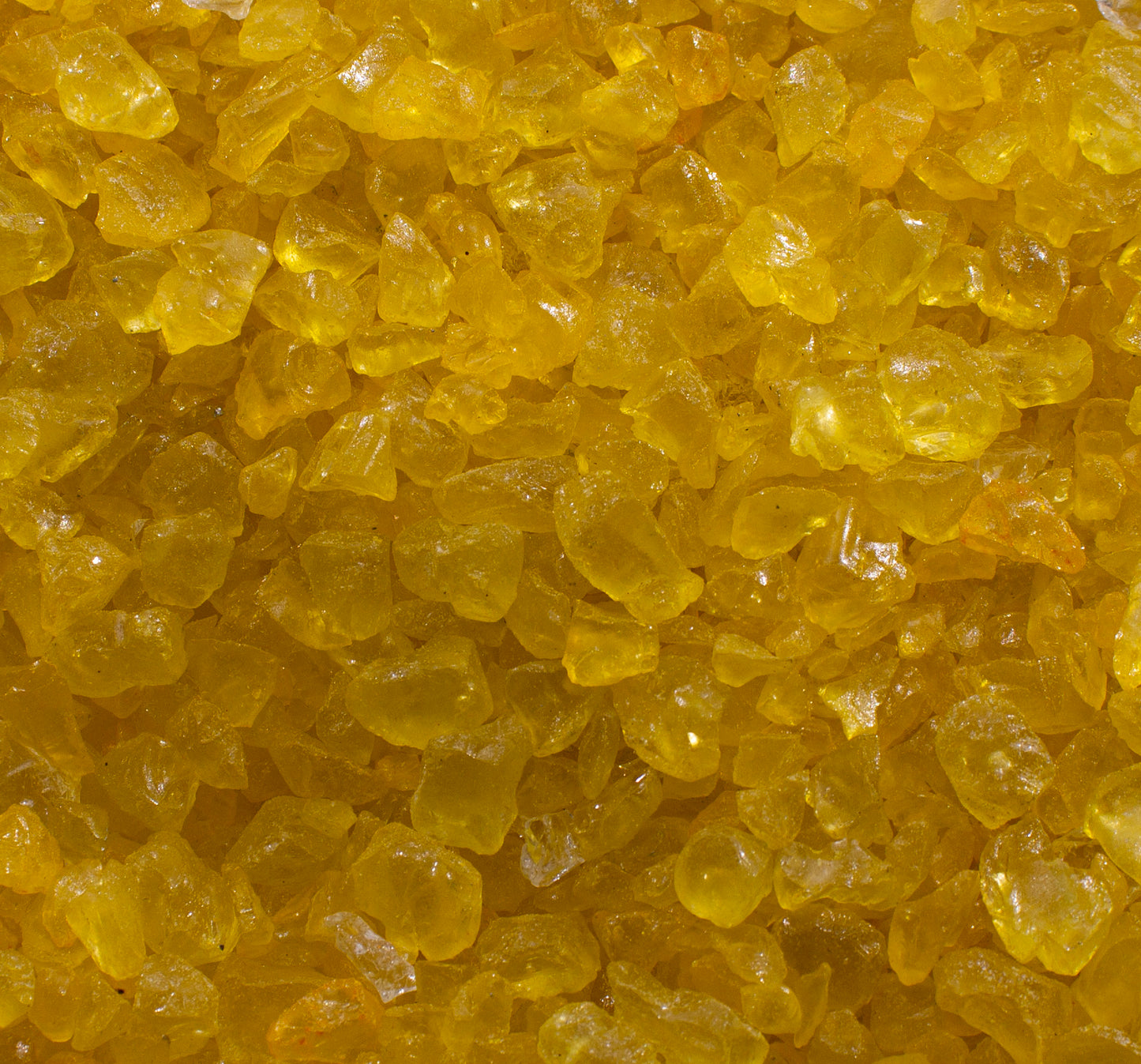 Weird Crystals Large - Yellow