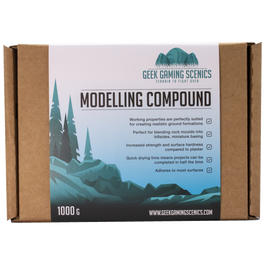 Modelling Compound Large 1KG | Terrain & Basing Material | Geek Gaming Scenics - Modelling Essentials - Geek Gaming Scenics - Geek Gaming Scenics