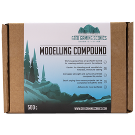 Modelling Compound Small 500g | Terrain & Basing Material | Geek Gaming Scenics - Modelling Essentials - Geek Gaming Scenics - Geek Gaming Scenics