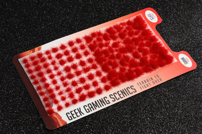 Tufts - Mars Self Adhesive Static Grass Tufts x 140 - Geek Gaming Scenics