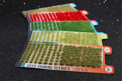 Tufts - Autumn Self Adhesive Static Grass Tufts x 140 - Geek Gaming Scenics