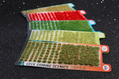 Tufts - Summer Self Adhesive Static Grass Tufts x 140 - Geek Gaming Scenics