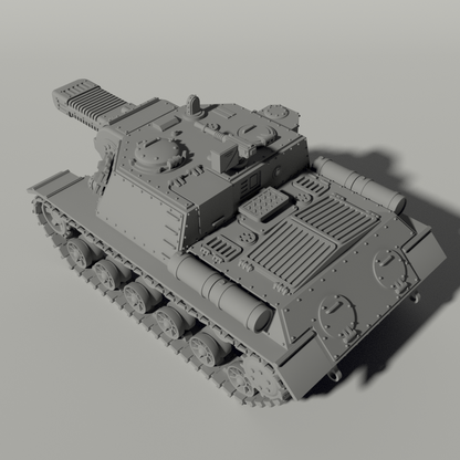 Grim ISU-152 Heavy Tank Destroyer