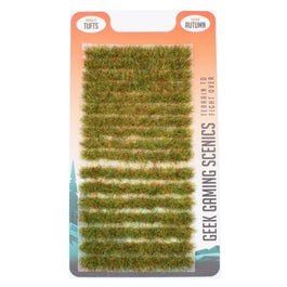 Strips - Autumn Self Adhesive Static Grass Tufts - Tufts - Geek Gaming Scenics - Geek Gaming Scenics