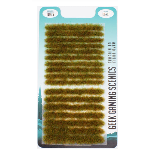 Strips - Dead Self Adhesive Static Grass Tufts