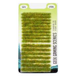 Strips - Spring Self Adhesive Static Grass Tufts - Tufts - Geek Gaming Scenics - Geek Gaming Scenics
