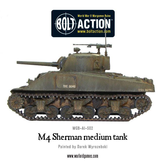 Bolt Action: M4 Sherman (75) - Geek Gaming Scenics