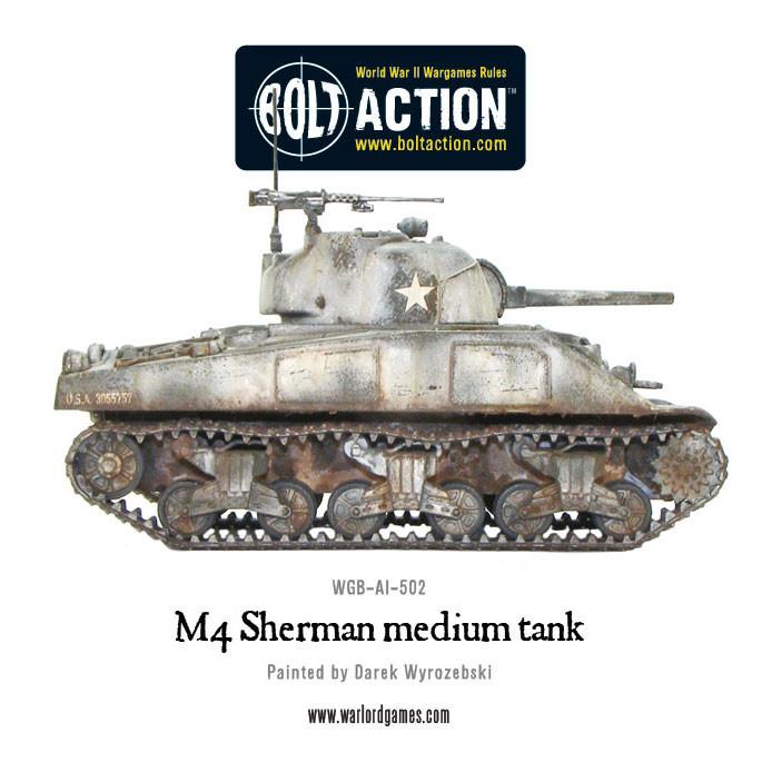 Bolt Action: M4 Sherman (75) - Geek Gaming Scenics