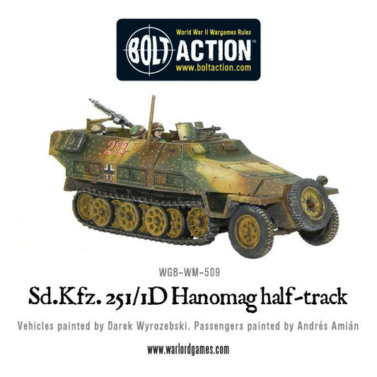 Bolt Action: Sd.Kfz 251/1 Ausf D Hanomag - Geek Gaming Scenics