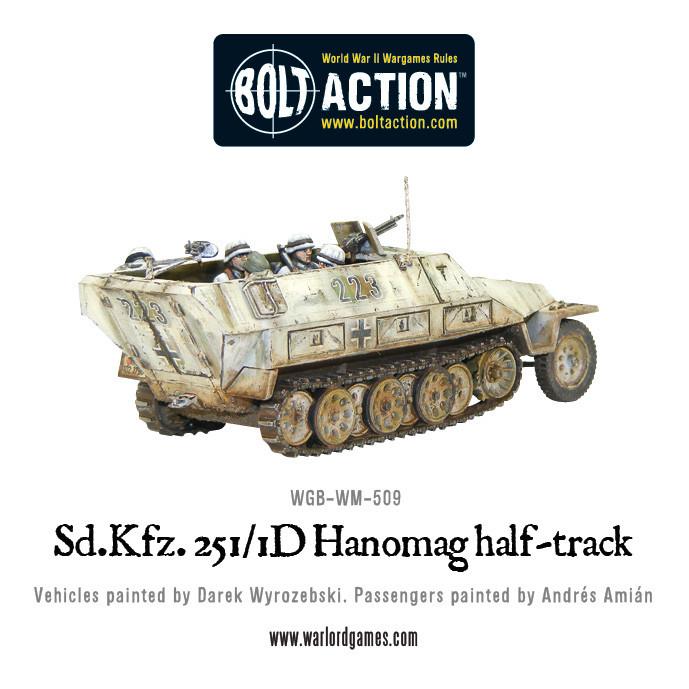 Bolt Action: Sd.Kfz 251/1 Ausf D Hanomag - Geek Gaming Scenics