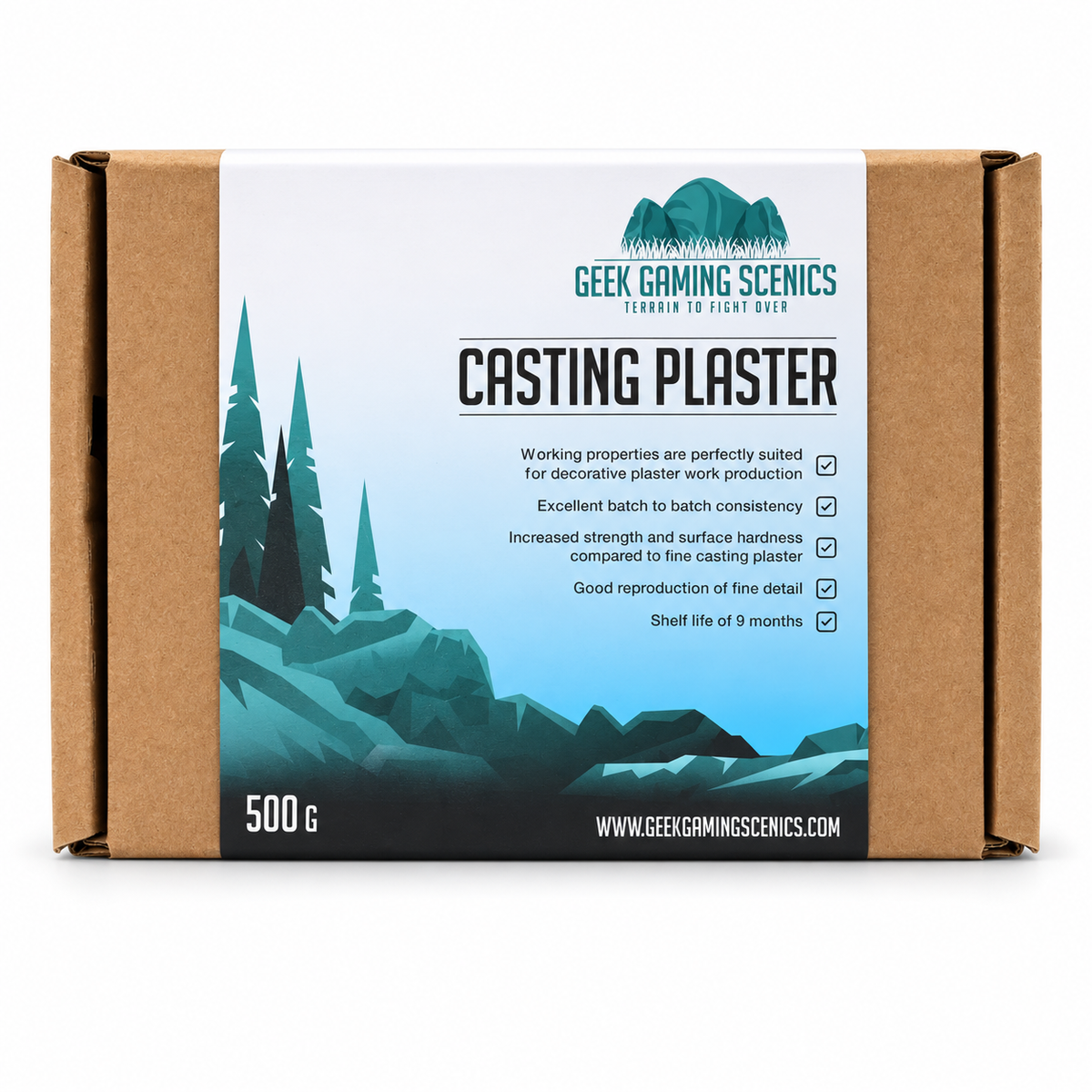 Fine Casting Plaster 500g