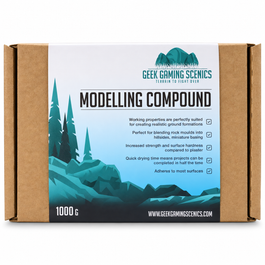 Modelling Compound Large 1KG | Terrain & Basing Material | Geek Gaming Scenics - Modelling Essentials - Geek Gaming Scenics - Geek Gaming Scenics