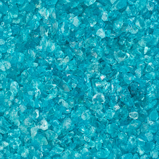 Weird Crystals Small - Turquoise - 300ml crystal texture