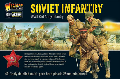 Bolt Action: Soviet Infantry Plastic Box Set - Geek Gaming Scenics