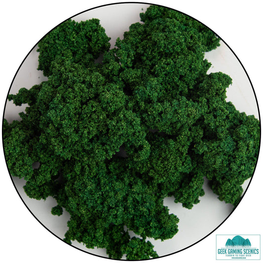 Clump Foliage - Dark Green - Geek Gaming Scenics