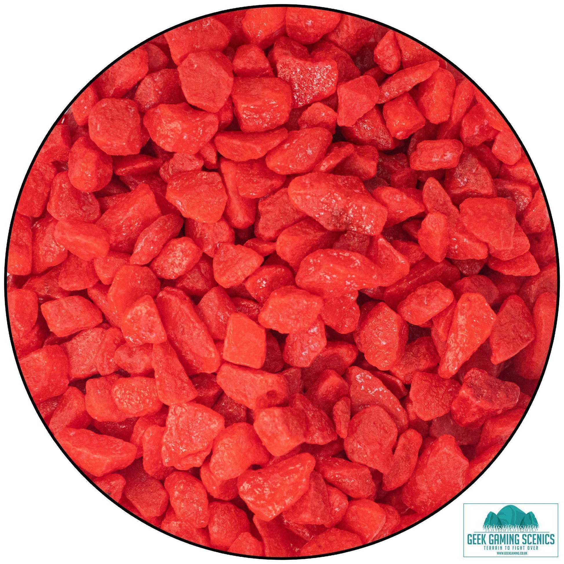 Large Stones - Red - Geek Gaming Scenics