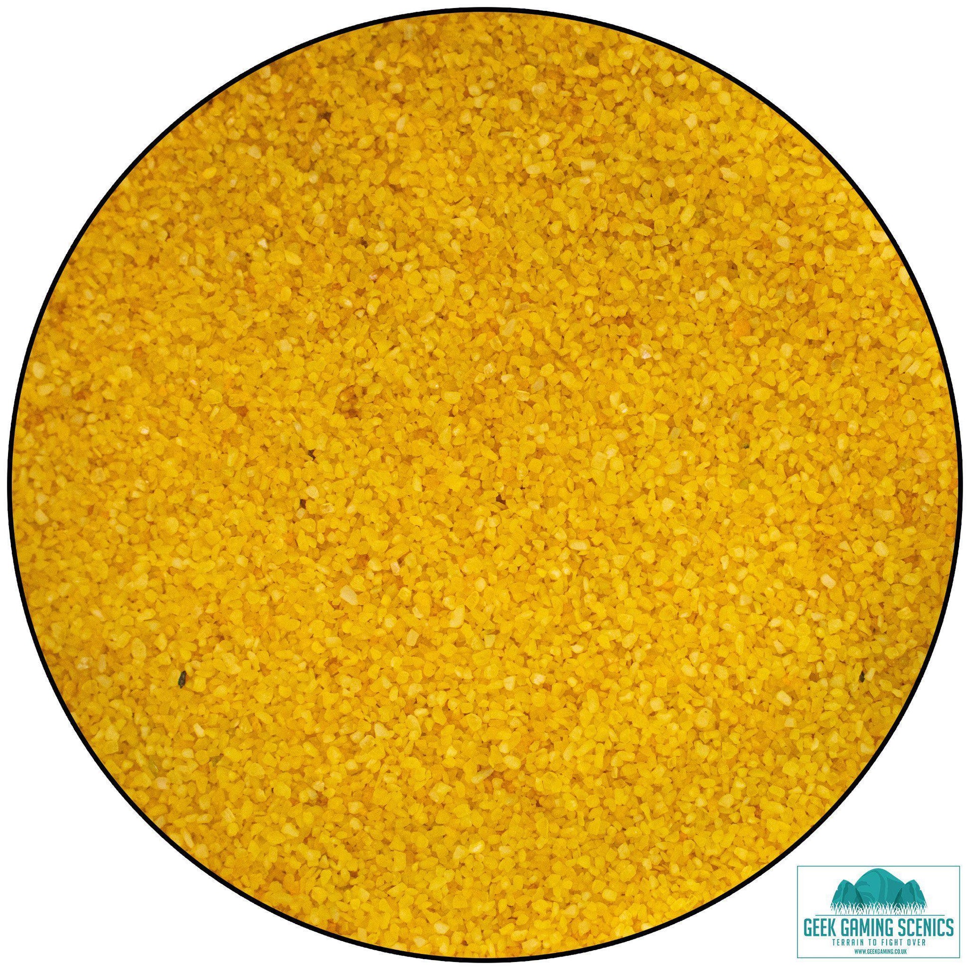 Modelling sand - Yellow - Geek Gaming Scenics