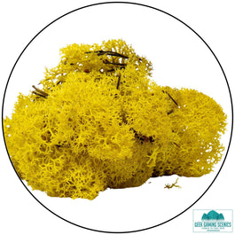 Lichen - Reindeer Moss (Icelandic Moss) Lemon Yellow - Lichen - Geek Gaming Scenics - Geek Gaming Scenics