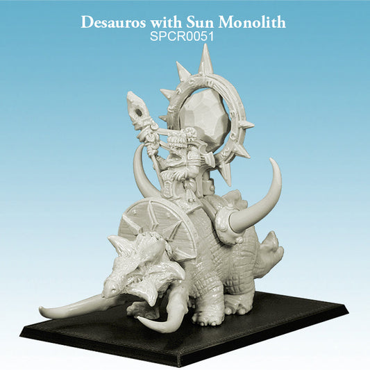 Spellcrow - Desauros with Sun Monolith - Geek Gaming Scenics