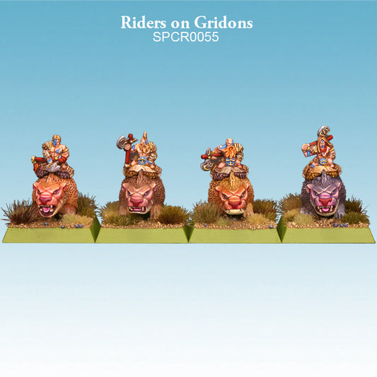 Spellcrow - Riders on Gridons - Geek Gaming Scenics