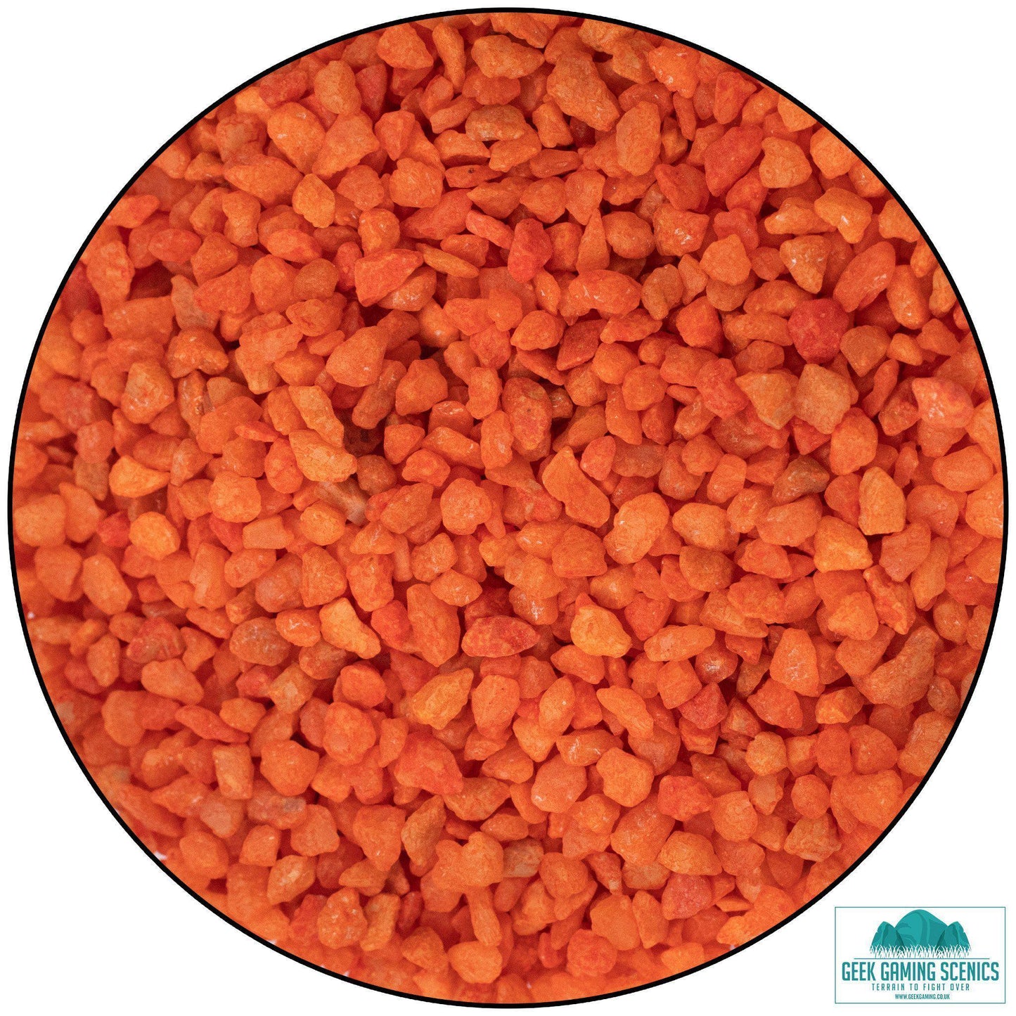 Small Stones - Orange - Geek Gaming Scenics
