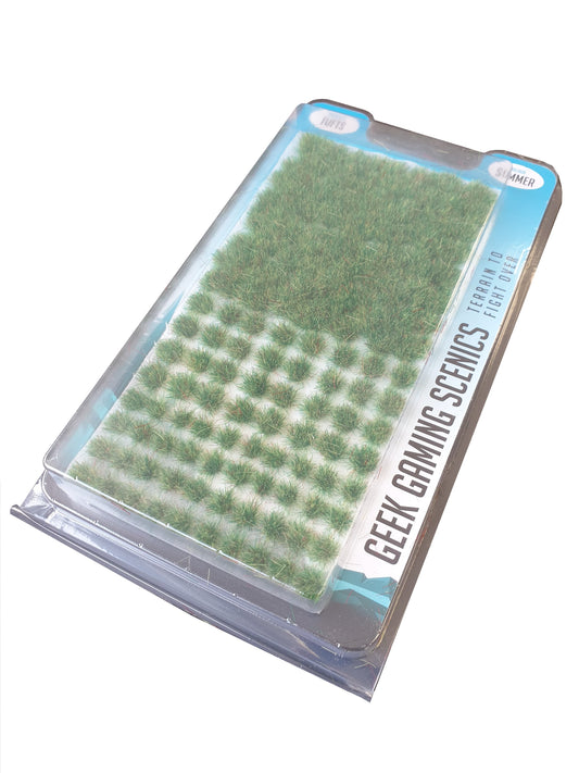 Tufts - Summer Self Adhesive Static Grass Tufts x 140 - Geek Gaming Scenics