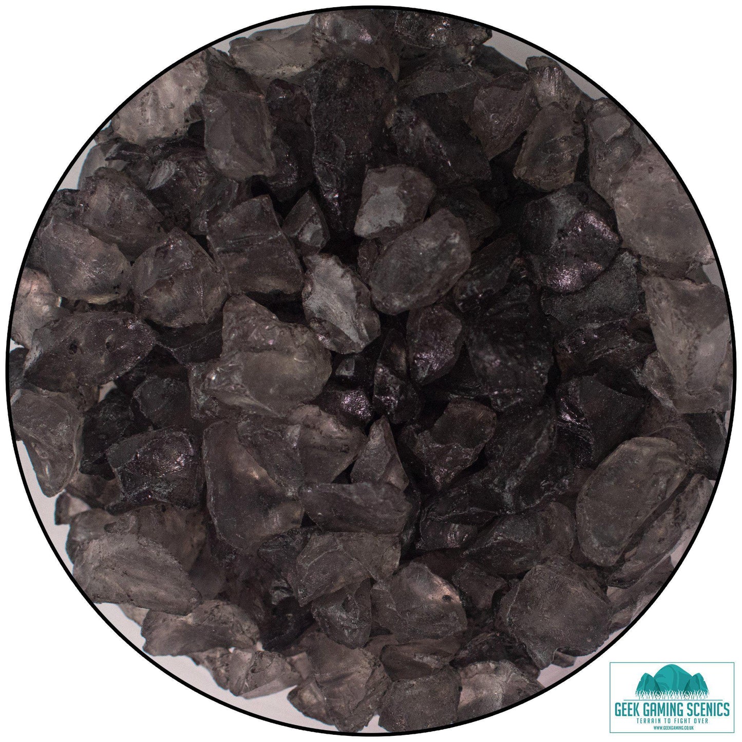 Weird Crystals Large - Dark Grey - Geek Gaming Scenics