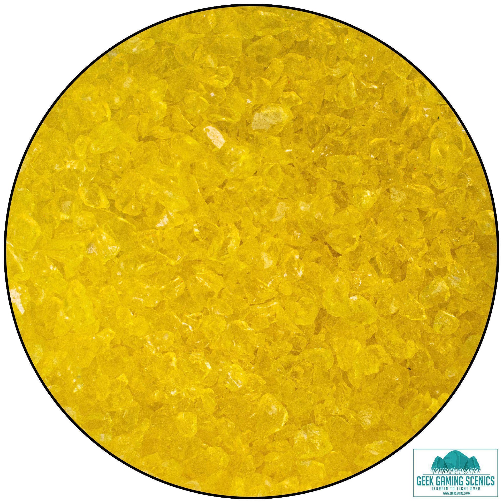 Weird Crystals Small - Yellow - Geek Gaming Scenics