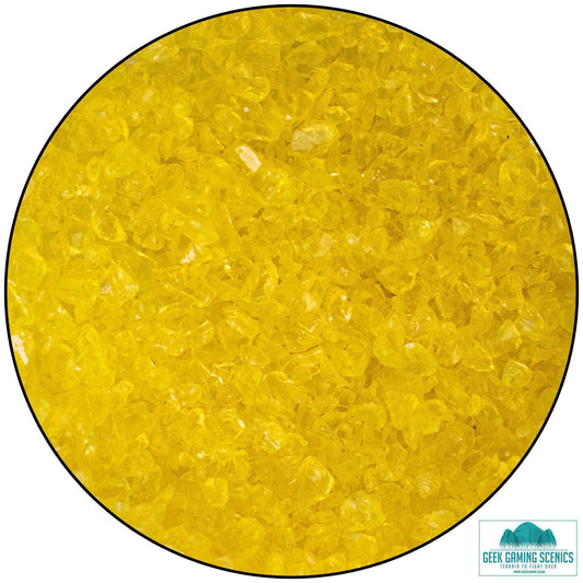 Weird Crystals Small - Yellow - Geek Gaming Scenics